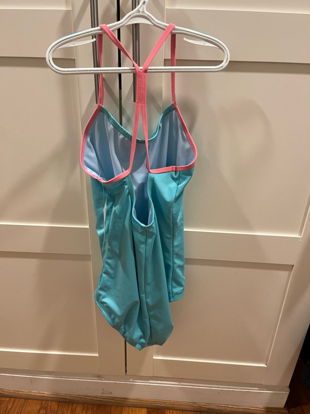 Nike girls razorback swim XL in teal and pink, NWT - Picture 13 of 13